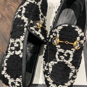 Gucci Tweed loafers - worn twice